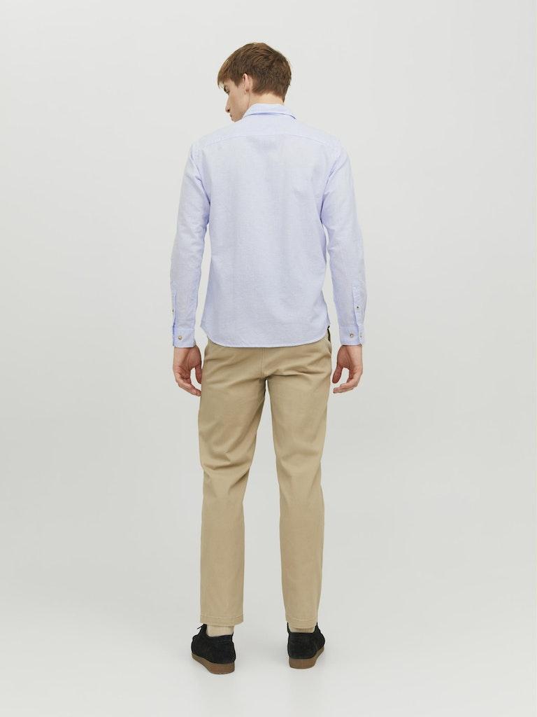 Jack & Jones Herren Hemd JJESUMMER SHIRT L/S S23 SN