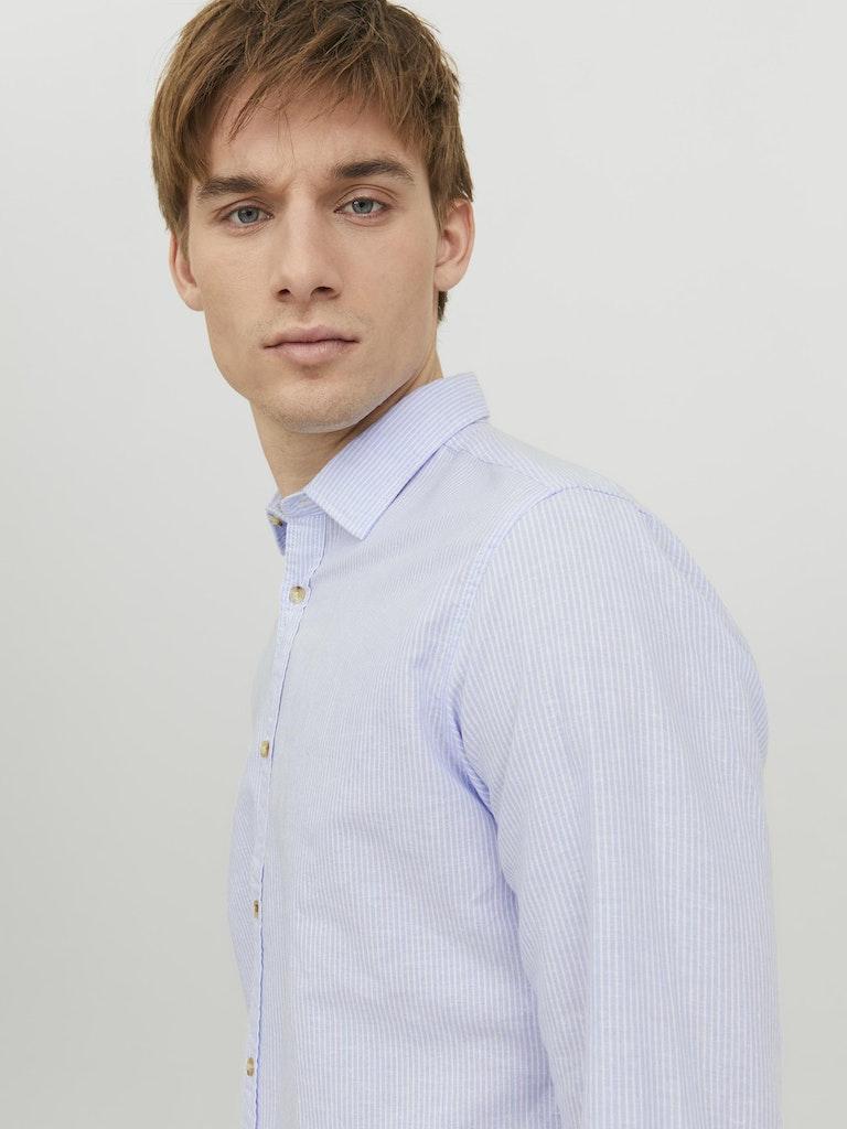 Jack & Jones Herren Hemd JJESUMMER SHIRT L/S S23 SN