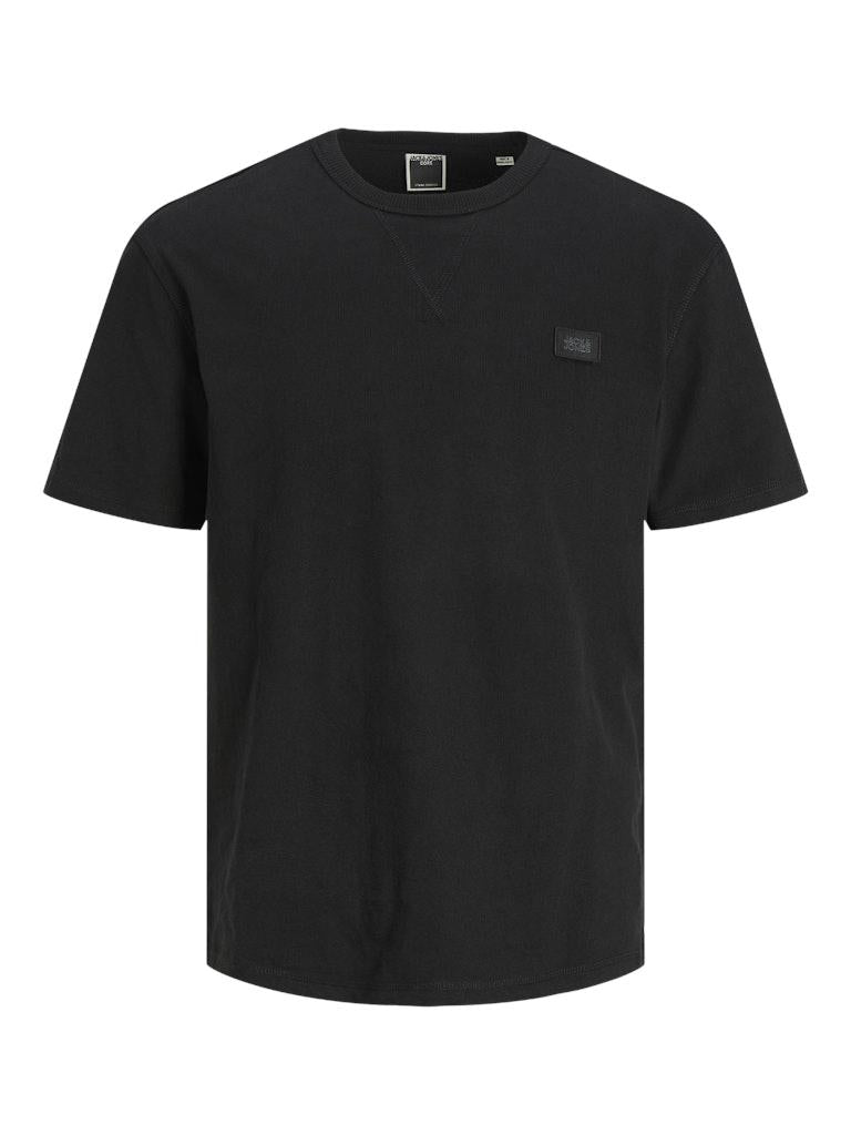 Jack & Jones Herren T-Shirt JCOCLASSIC WAFFLE BADGE TEE SS NOOS
