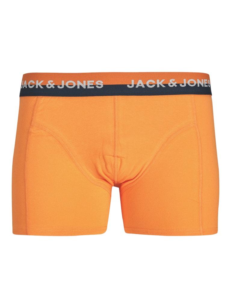 Jack & Jones Herren Boxershorts JACOLI TRUNKS 3 PACK