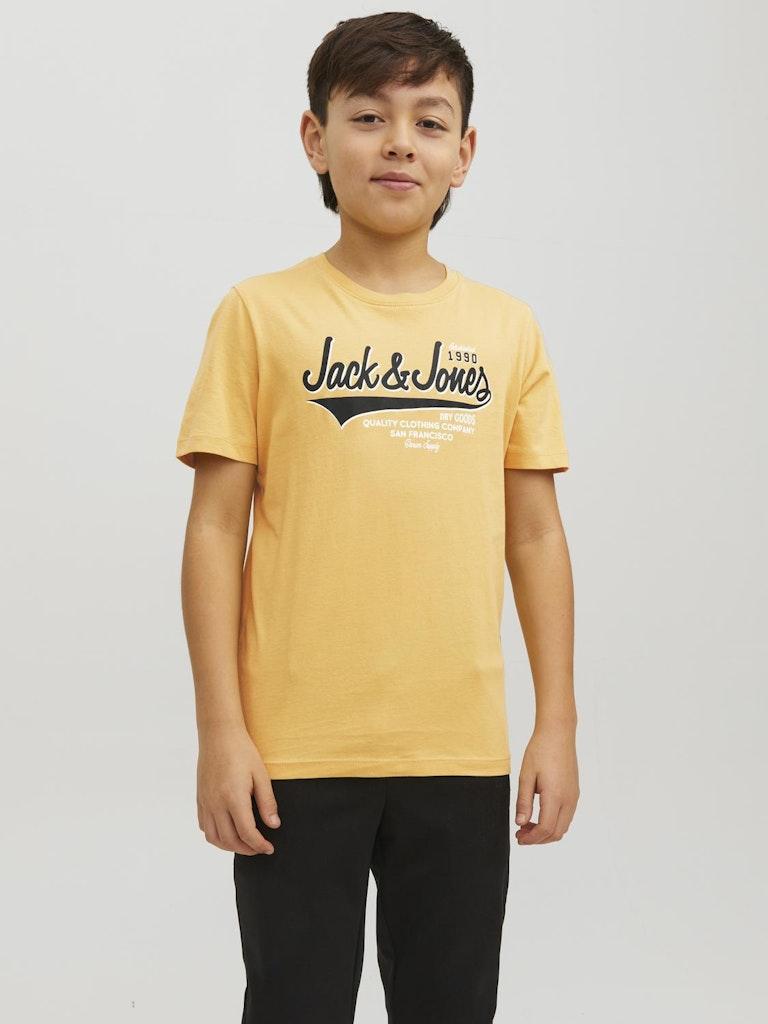 Jack & Jones Jungen T-Shirt JJELOGO TEE SS O-NECK 2COL AW22 NOOS JNR