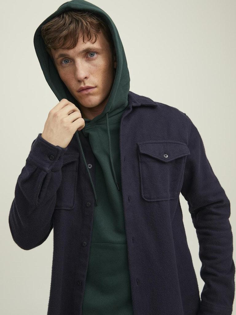 Jack & Jones Herren Hoodie JJESTAR BASIC SWEAT HOOD NOOS
