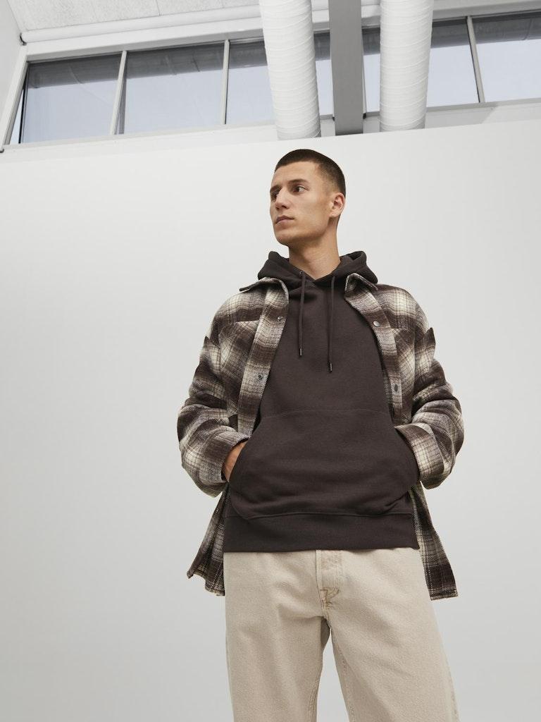 Jack & Jones Herren Hoodie JJESTAR BASIC SWEAT HOOD NOOS