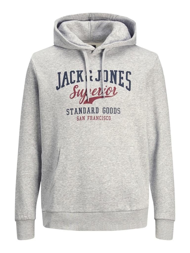 Jack & Jones Herren Hoodie JJELOGO SWEAT HOOD 2 COL 22/23 NOOS