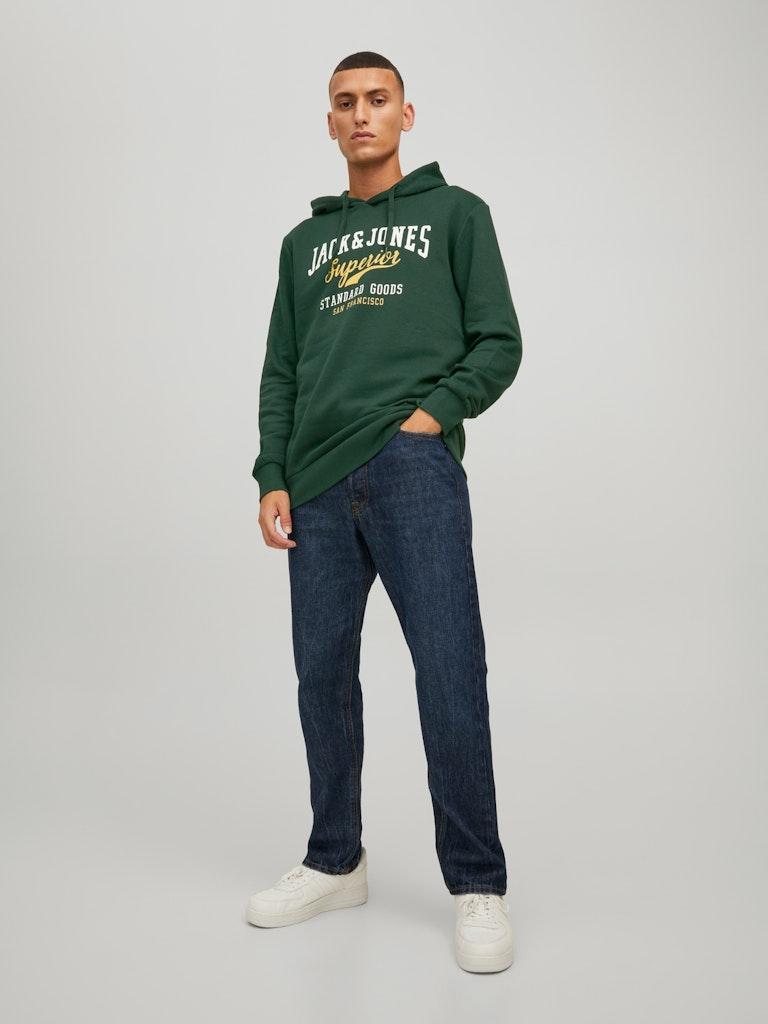 Jack & Jones Herren Hoodie JJELOGO SWEAT HOOD 2 COL 22/23 NOOS
