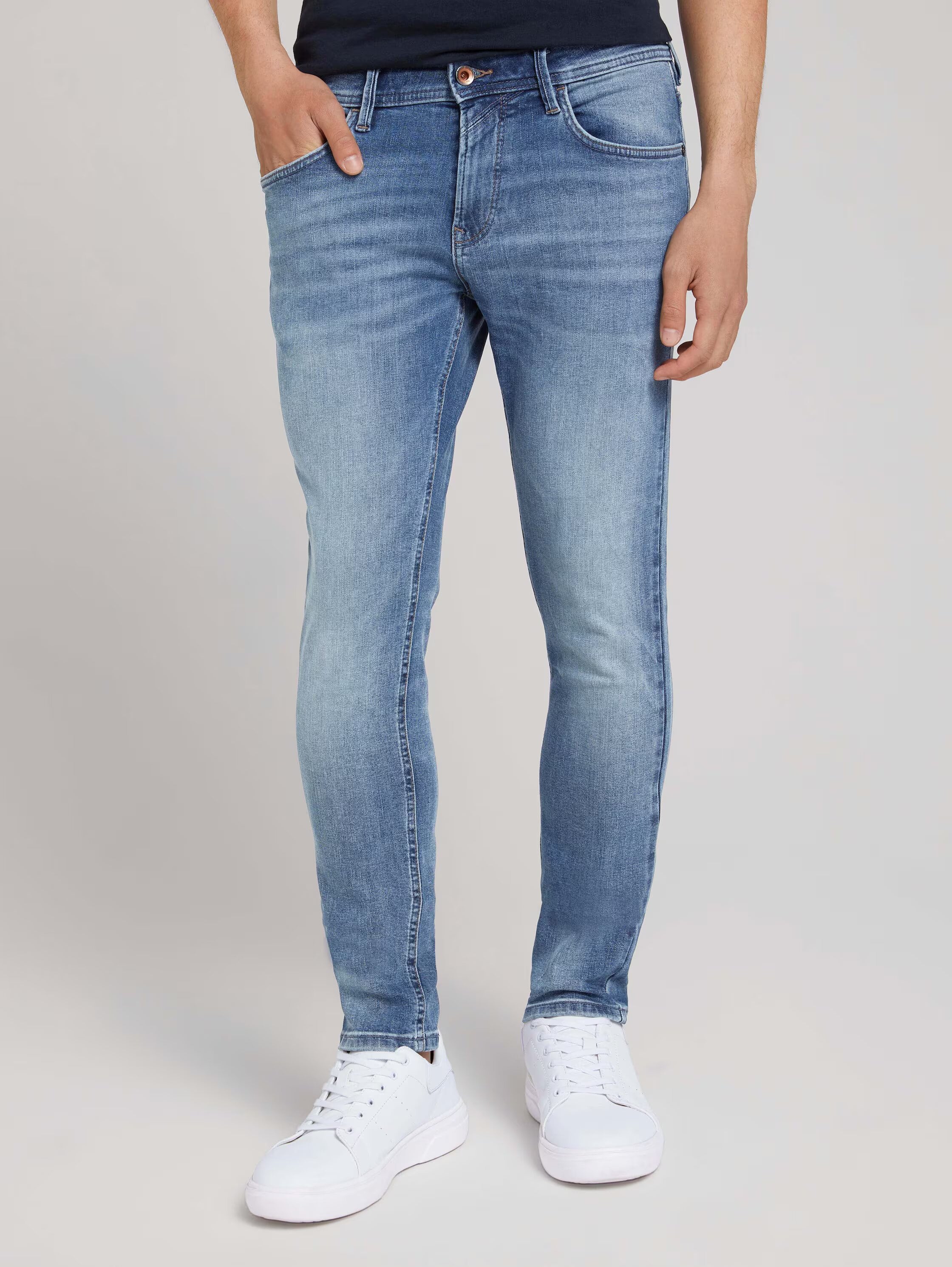 Tom Tailor Herren Jeans Cluver Blue Demin