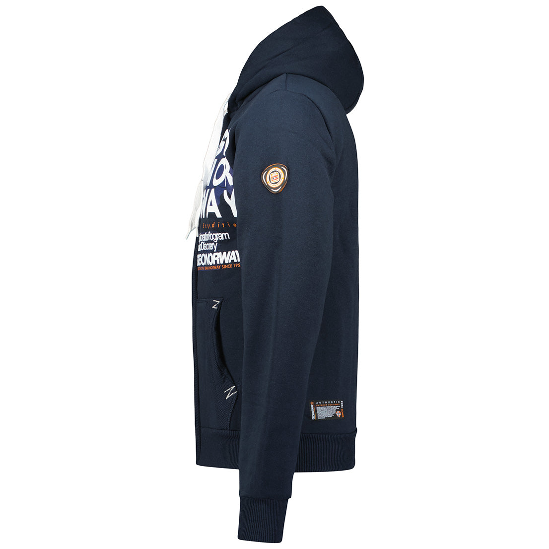 Geographical Norway Herren Hoodie Gasado – Sweatjacke mit Kapuze