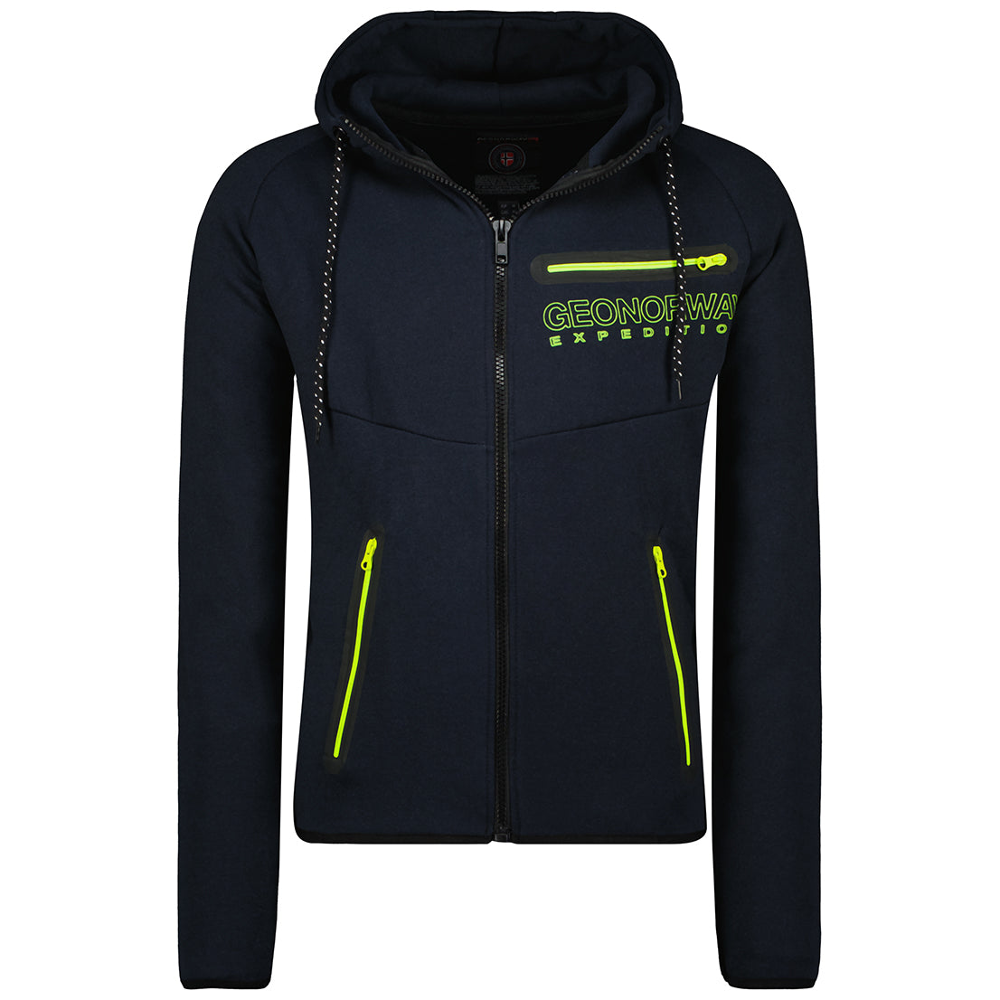Geographical Norway Herren Hoodie GOLTAN – Übergangsjacke mit Kapuze & Zipper