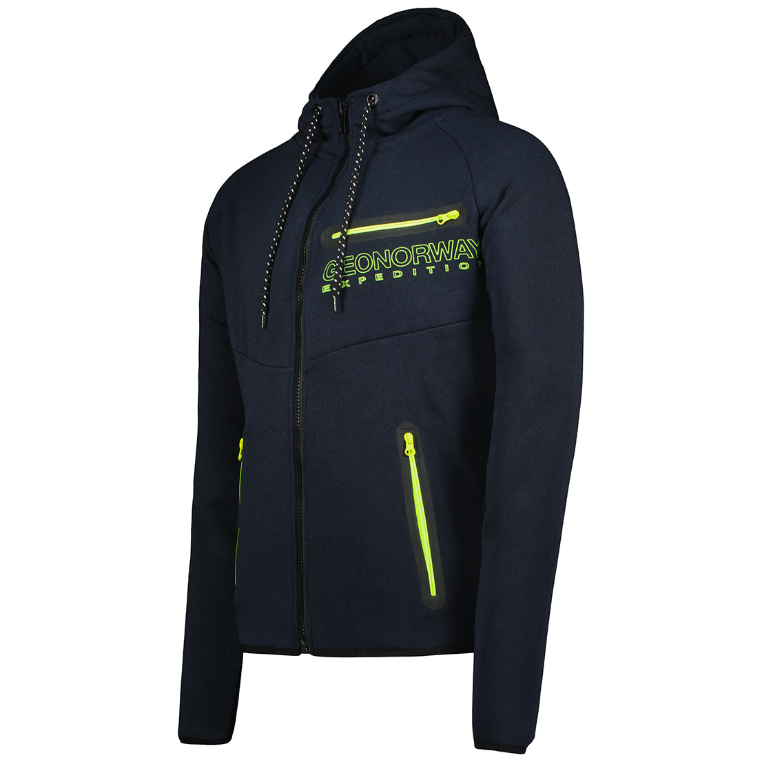 Geographical Norway Herren Hoodie GOLTAN – Übergangsjacke mit Kapuze & Zipper