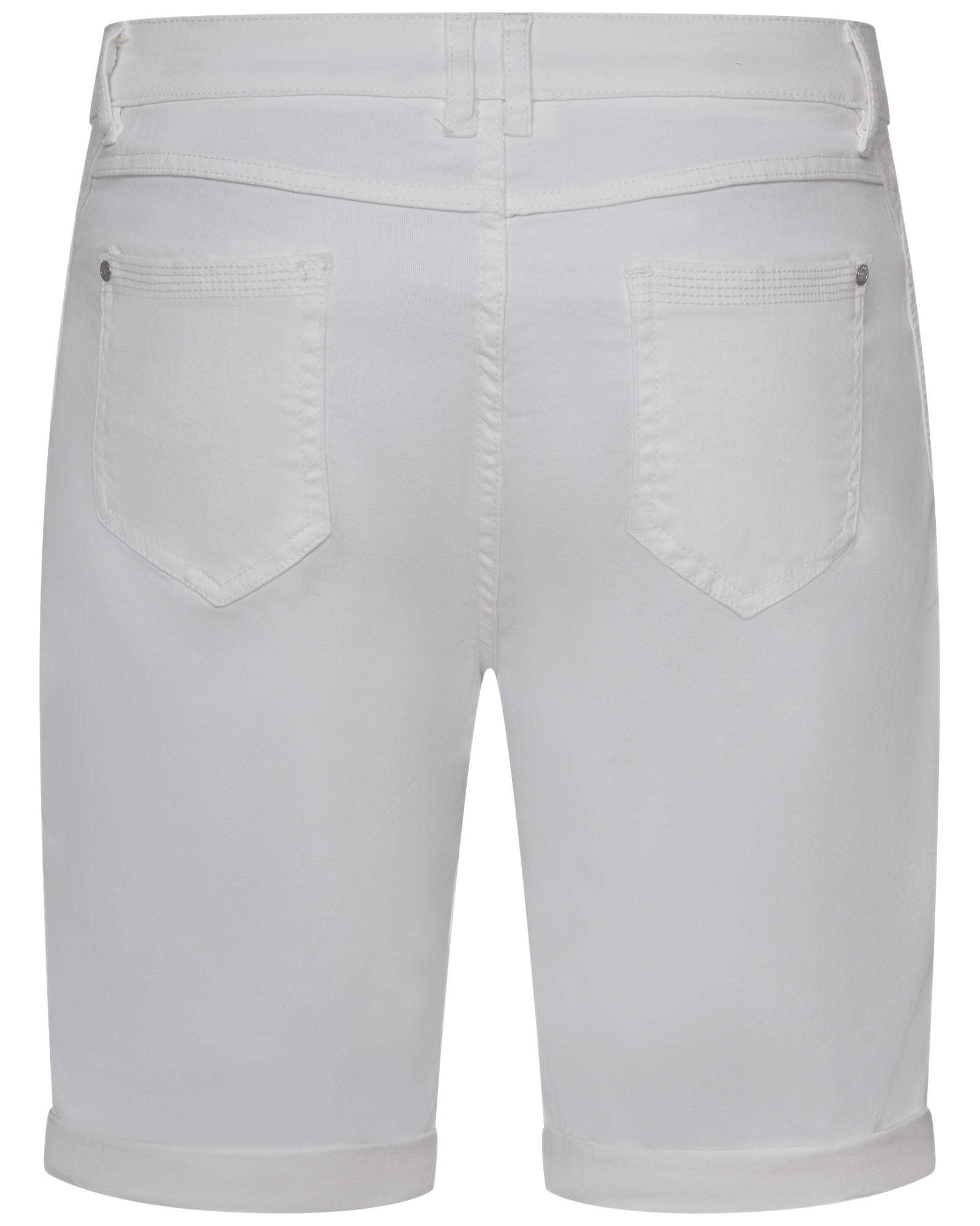 soliver damen hose bermuda weiss